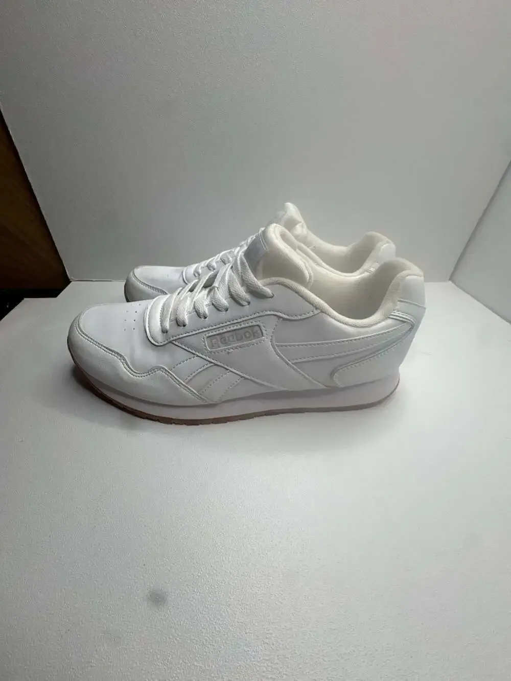 Reebok Classic Harman Run White Leather Sneakers